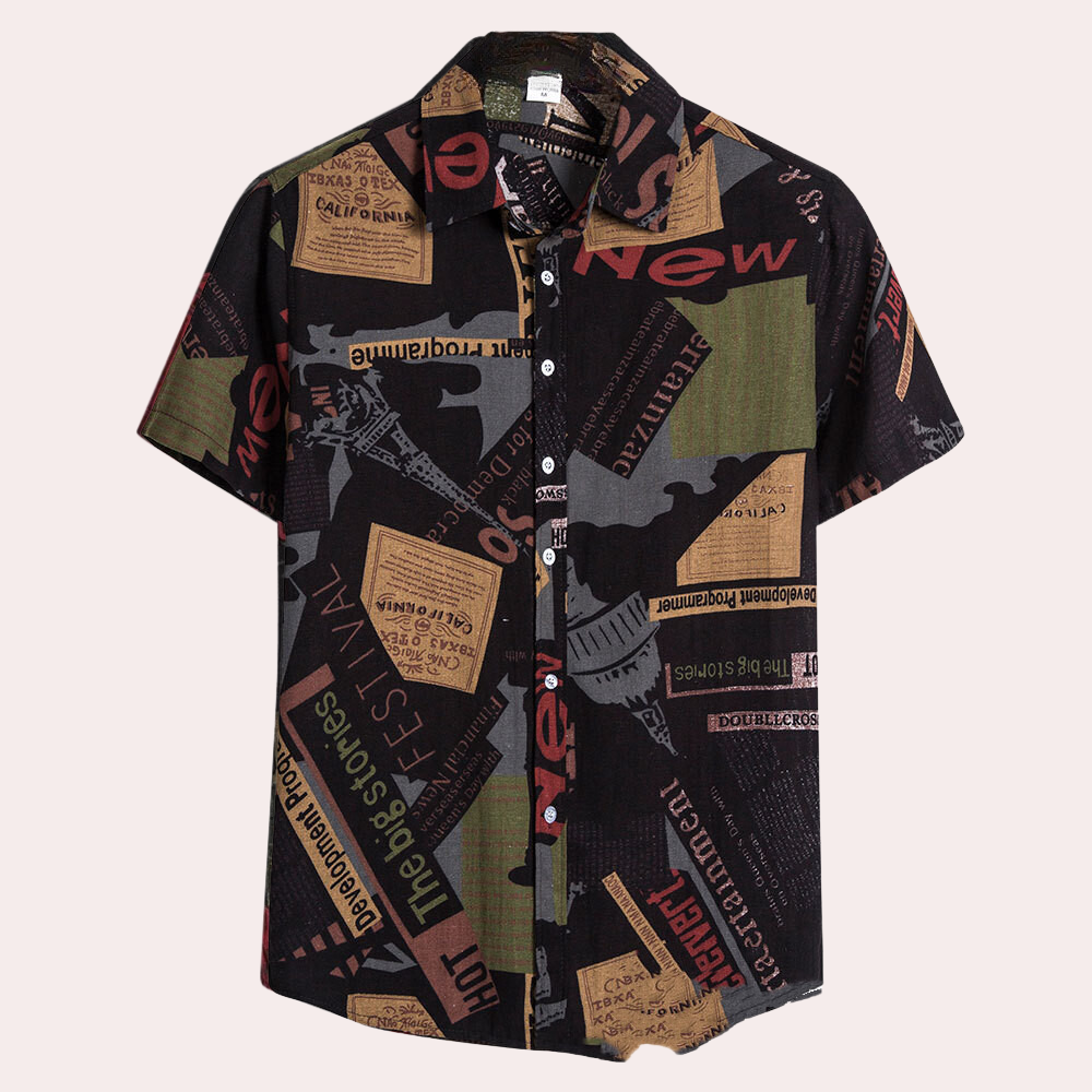 Herren Sommerhemd Lupus - lässiger Schnitt