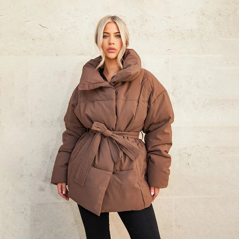 Cashmere-Mantel Pauline™ mit Gürtel