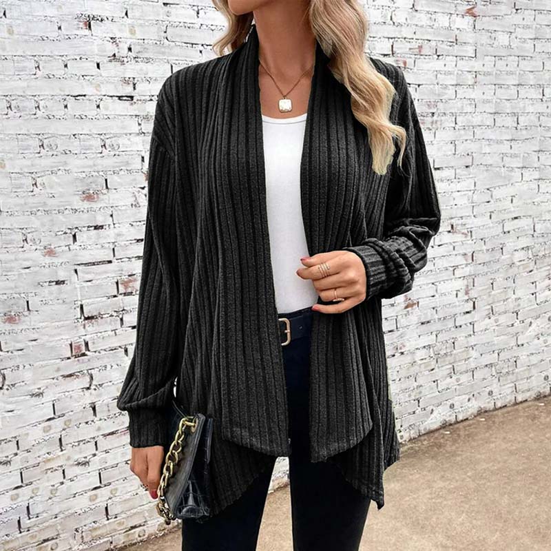 Krohn-e | Kuschelige Strick-Strickjacke für Komfort