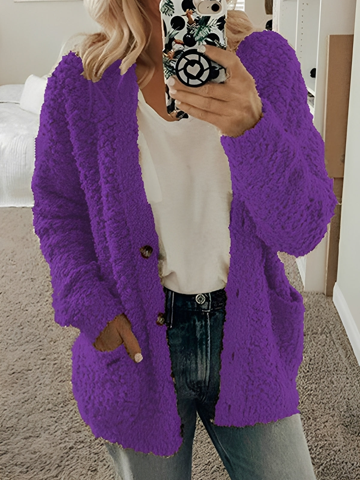 Krohn-e | Bequemer lässiger Cardigan für Frauen