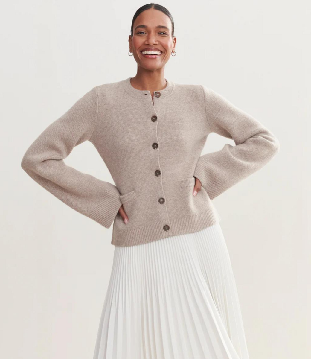 Krohn-e | Luxus Gestrickter Cardigan
