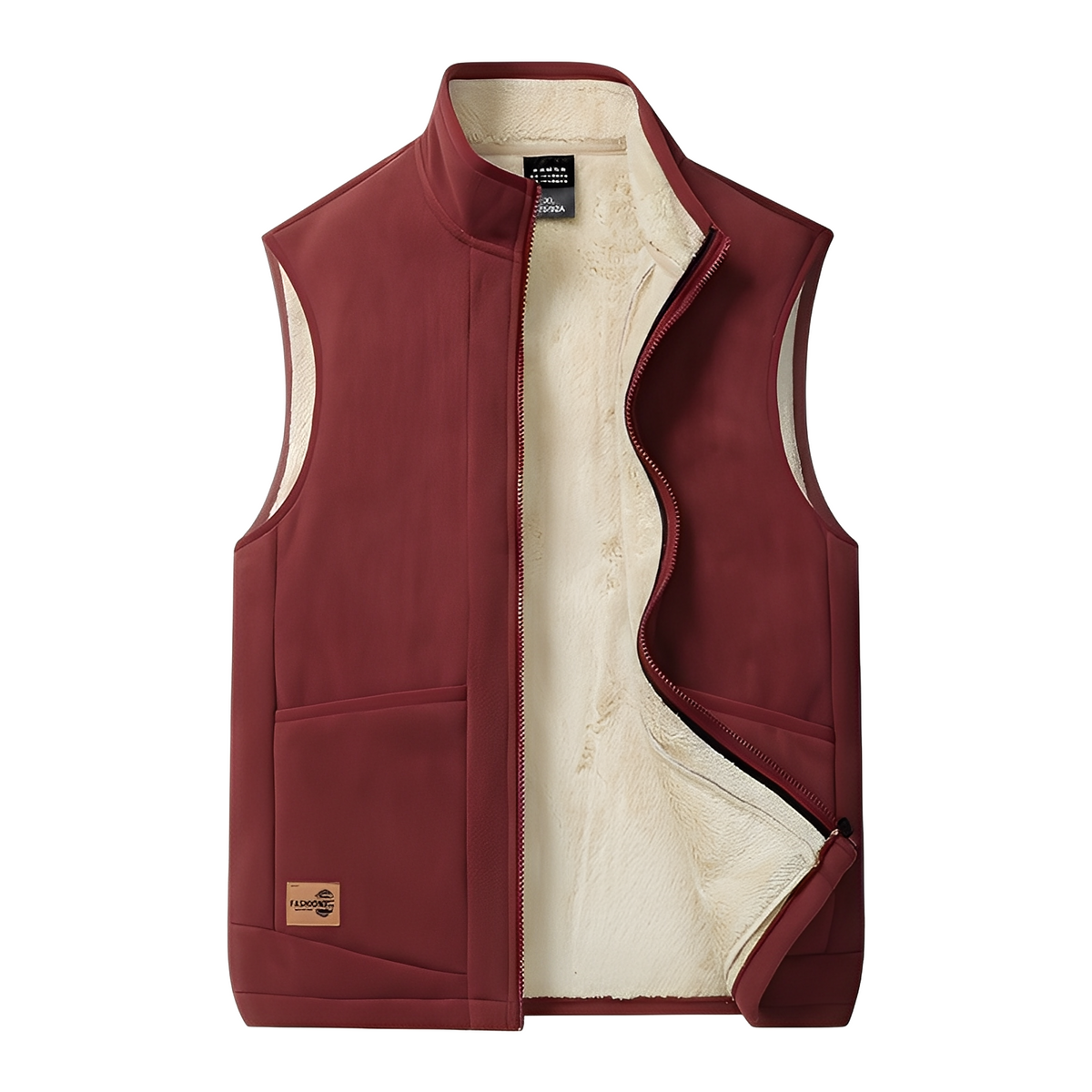 Krohn-e | Modern, Warm Gefütterte Weste für Herren