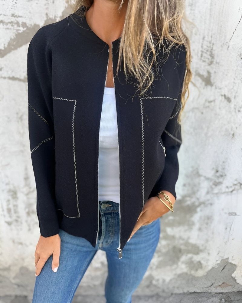 Krohn-e | Zip-Up Bomberjacke