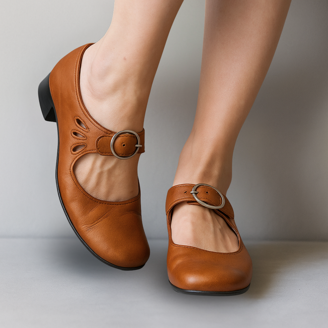 KROHN-E Damen Sandalen Verstellbare Riemen Rutschfeste Sohle Komfort