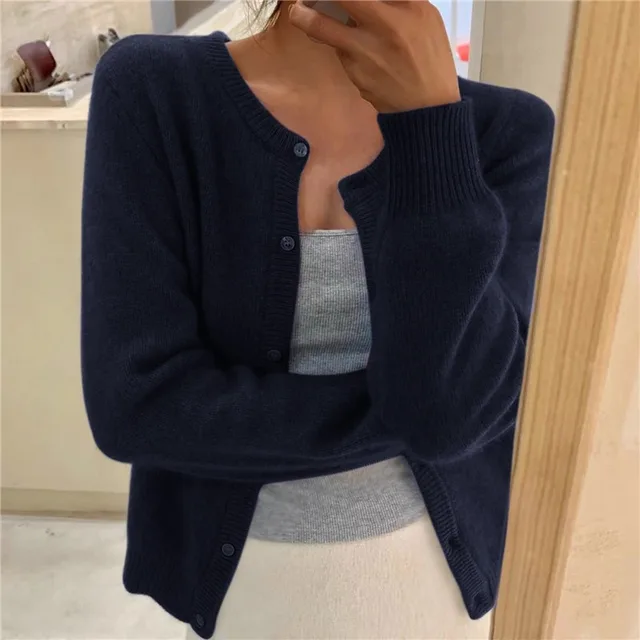 Krohn-e | Weicher Strickcardigan