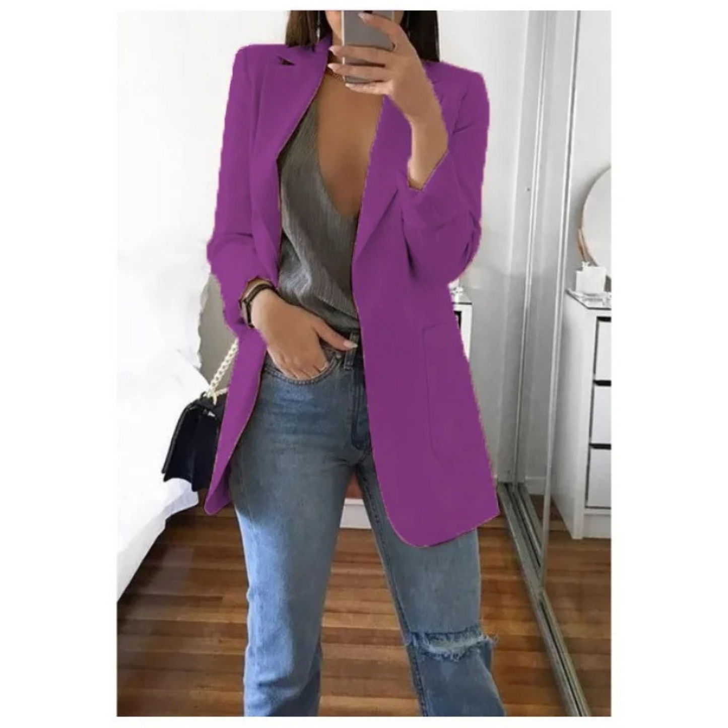 Krohn-e | Blazer für Frauen Khaki Farbe Herbst Moda