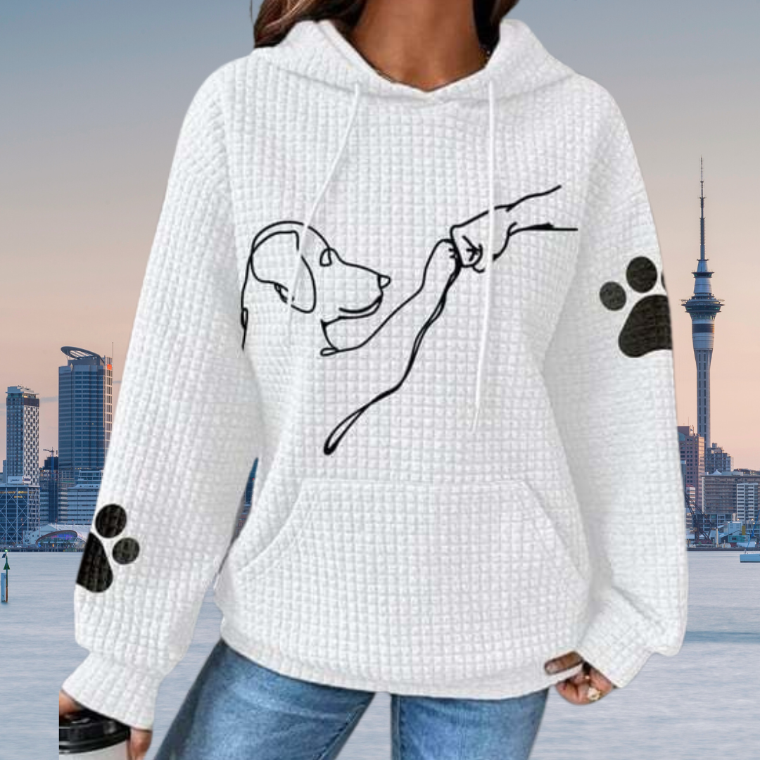 Damen Kapuzenpullover von Fudus – bequem geschnitten