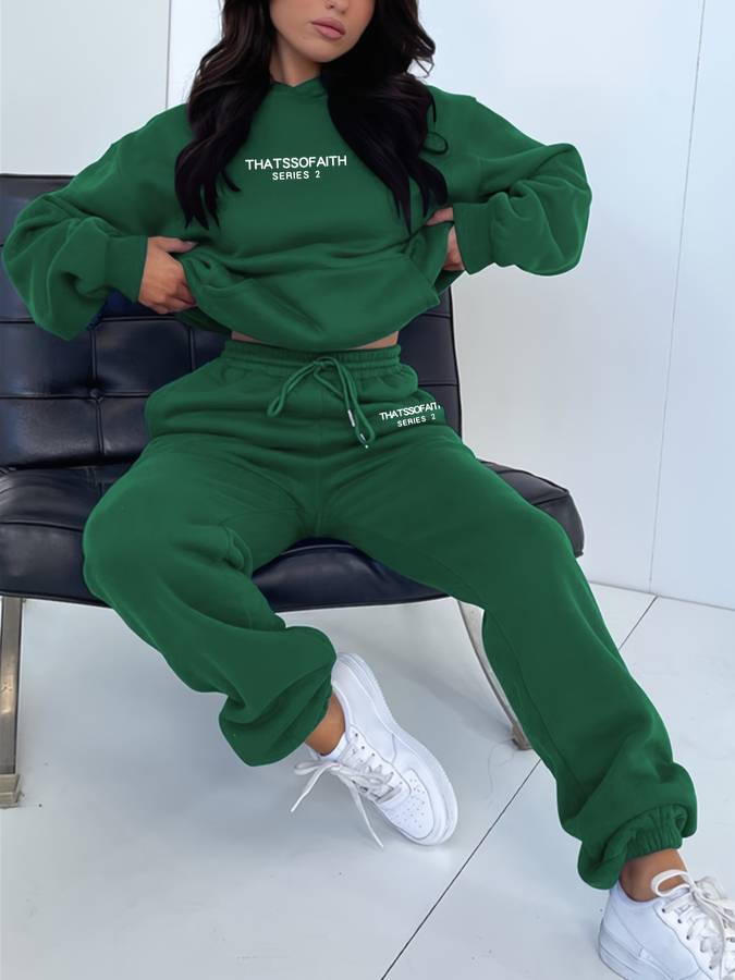 Krohn-e | Zweiteiliges Loungewear Satz mit Print