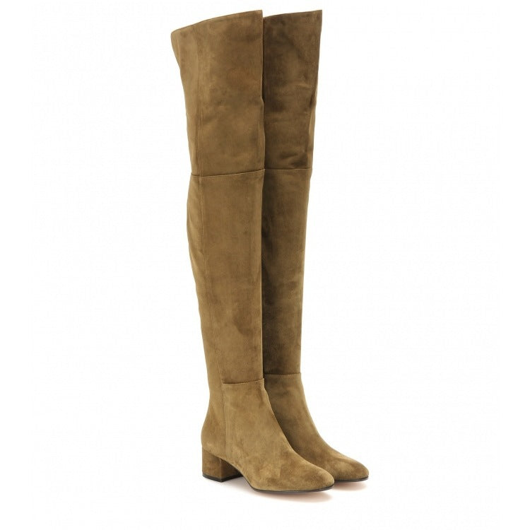 Krohn-e | Knöchelhohe Damenstiefel Luxuriöse Winter Fußbekleidung Zeitlos Elegantes Design