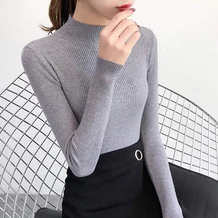 Krohn-e | gerippter Wollpullover für Damen