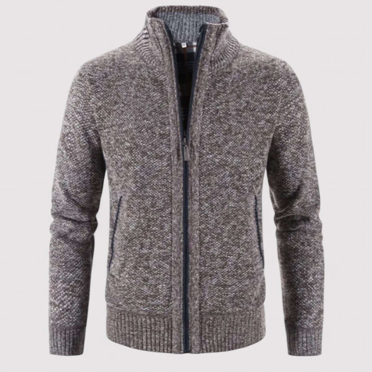 Krohn-e | Herren Ganzjahres-Woll-Cardigan