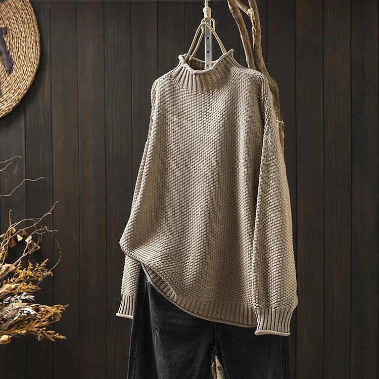 Krohn-e | Strickpullover mit Rollkragen