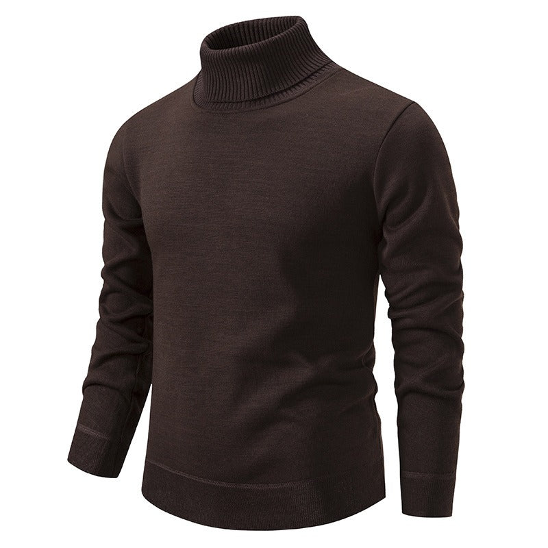 Jaxson: Slim-fit Velvet Rollneck Jumper