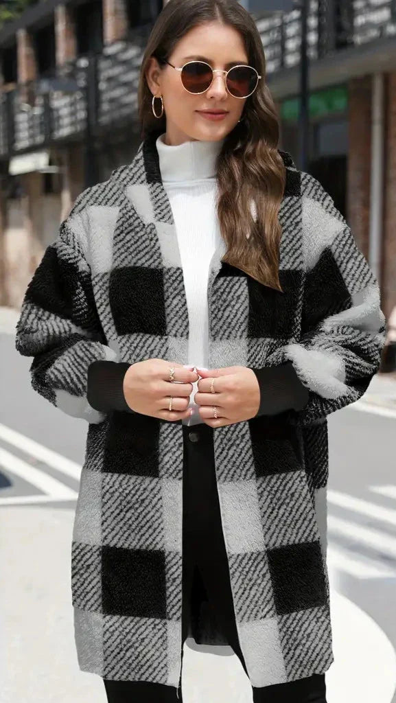 Krohn-e | Damen Langarm Kapuzen Cardigan