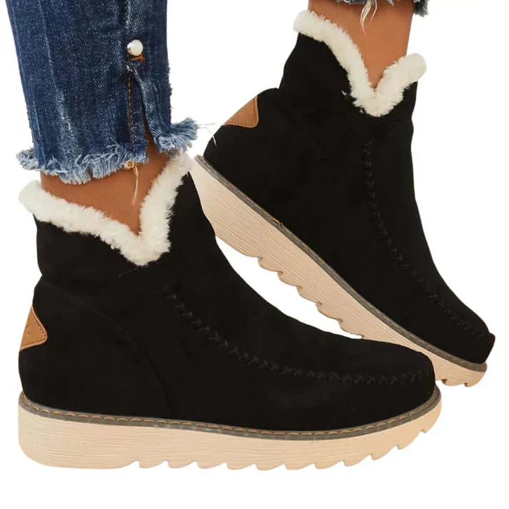Krohn-e | mit Fleece gefütterte Winterstiefel für Damen