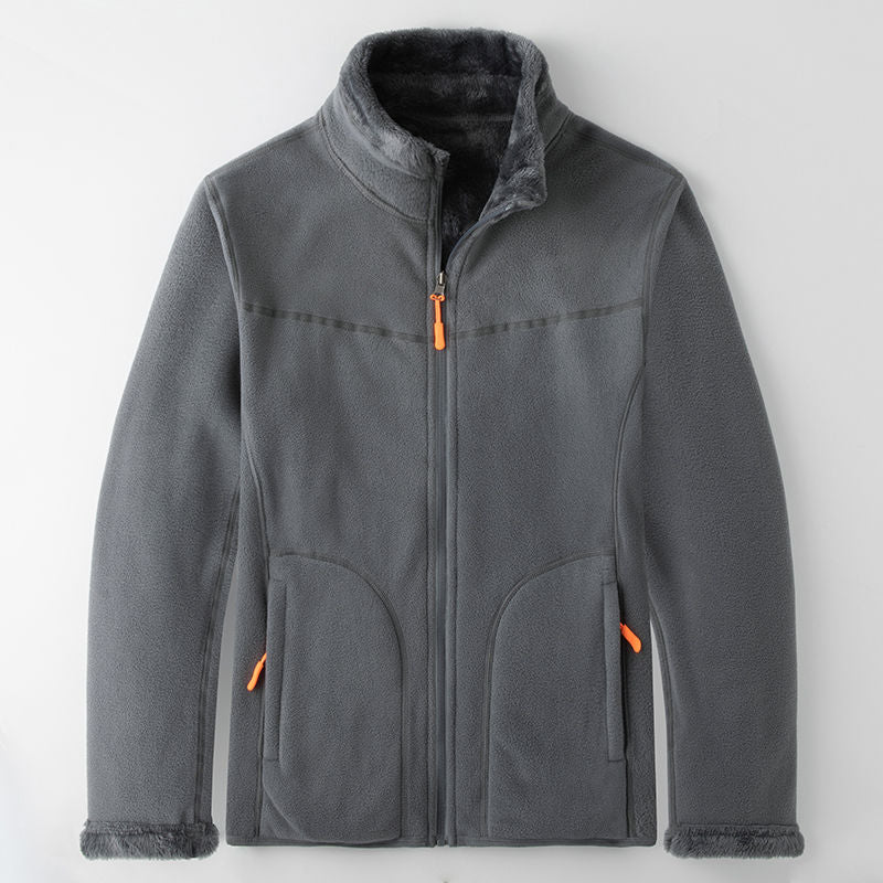 Elias | Damen & Herren Wende-Fleecejacke