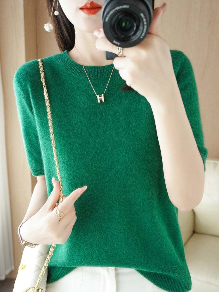 Damjane Damenpullover: Merino- und Kaschmirwolle