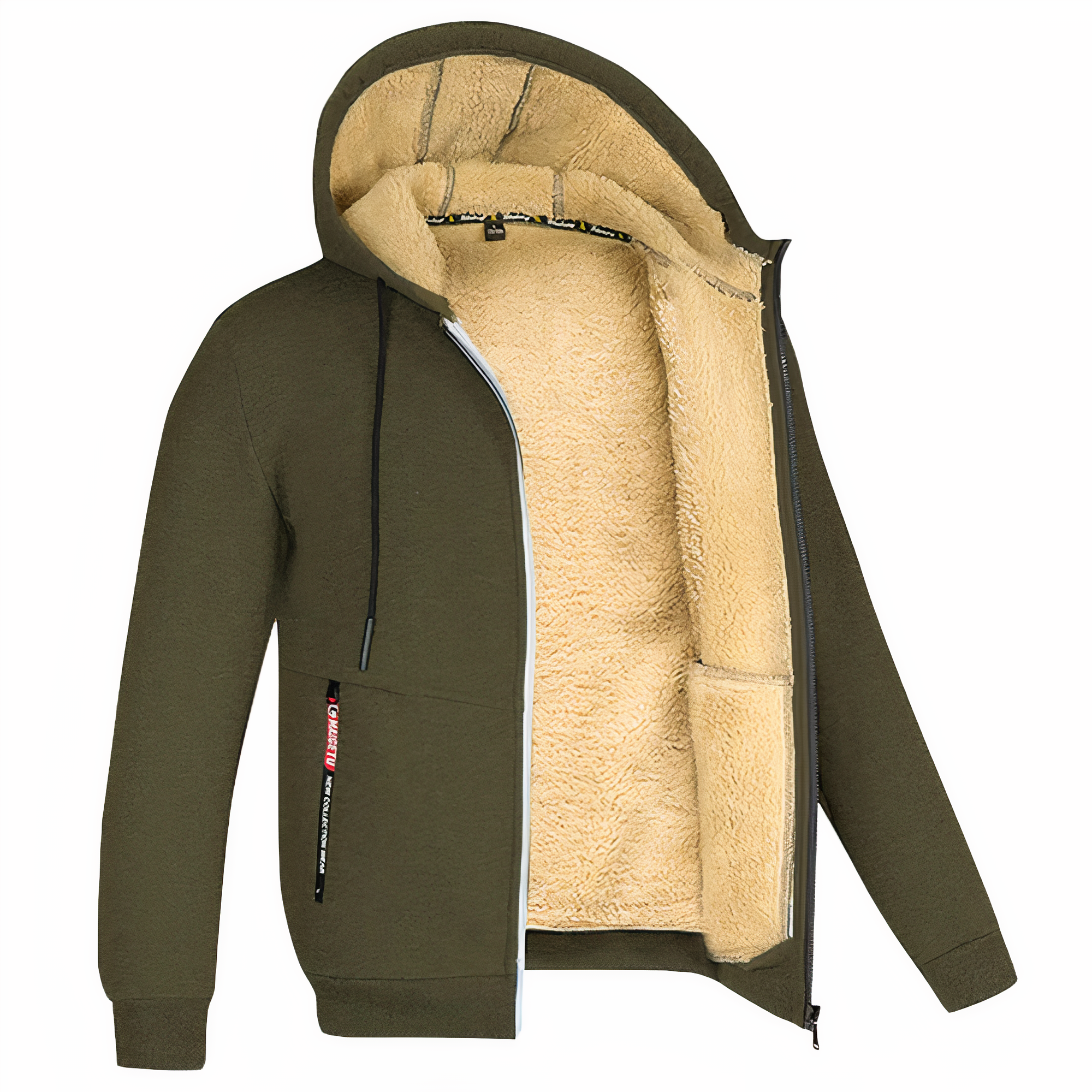 Krohn-e | Mit Fleece gefütterte Jacke