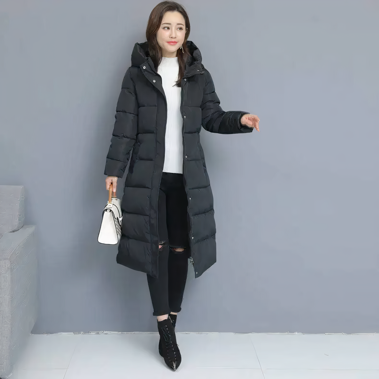 Damen Winter-Pufferjacke Aniya