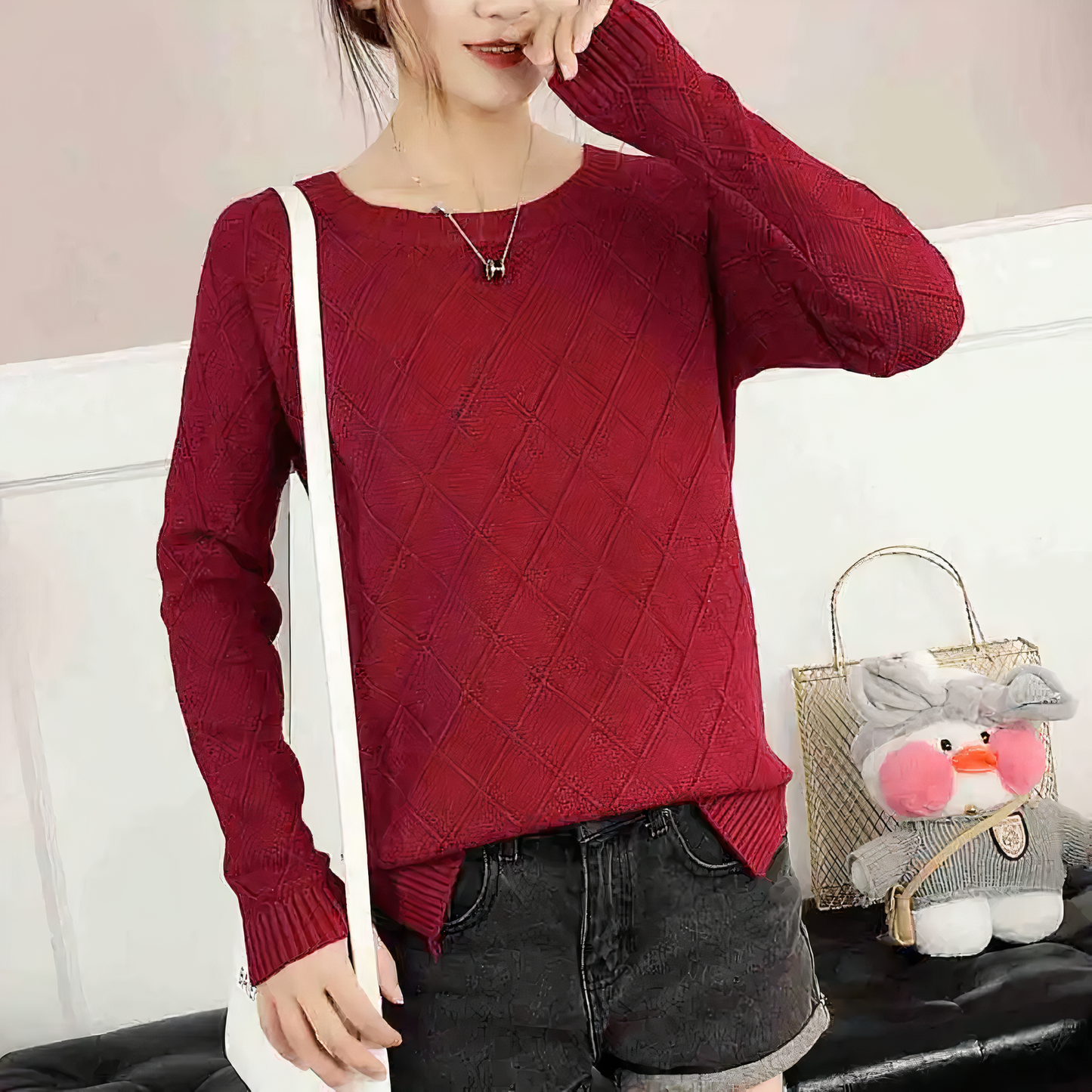 Annie Winter Knit Sweater