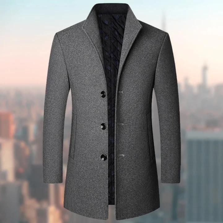 Elegantes Herren-Langmantel Modell Arend