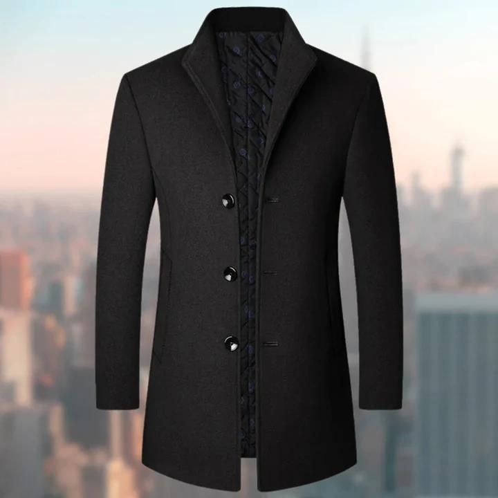 Elegantes Herren-Langmantel Modell Arend