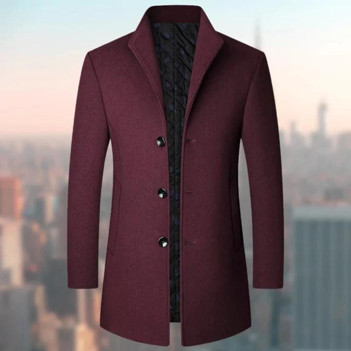 Elegantes Herren-Langmantel Modell Arend