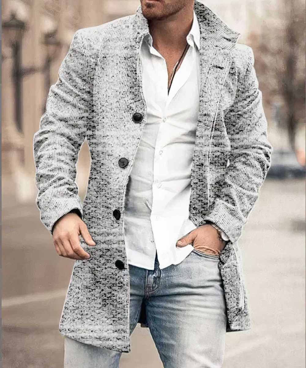 Krohn-e | Schicker Trenchcoat für Herren
