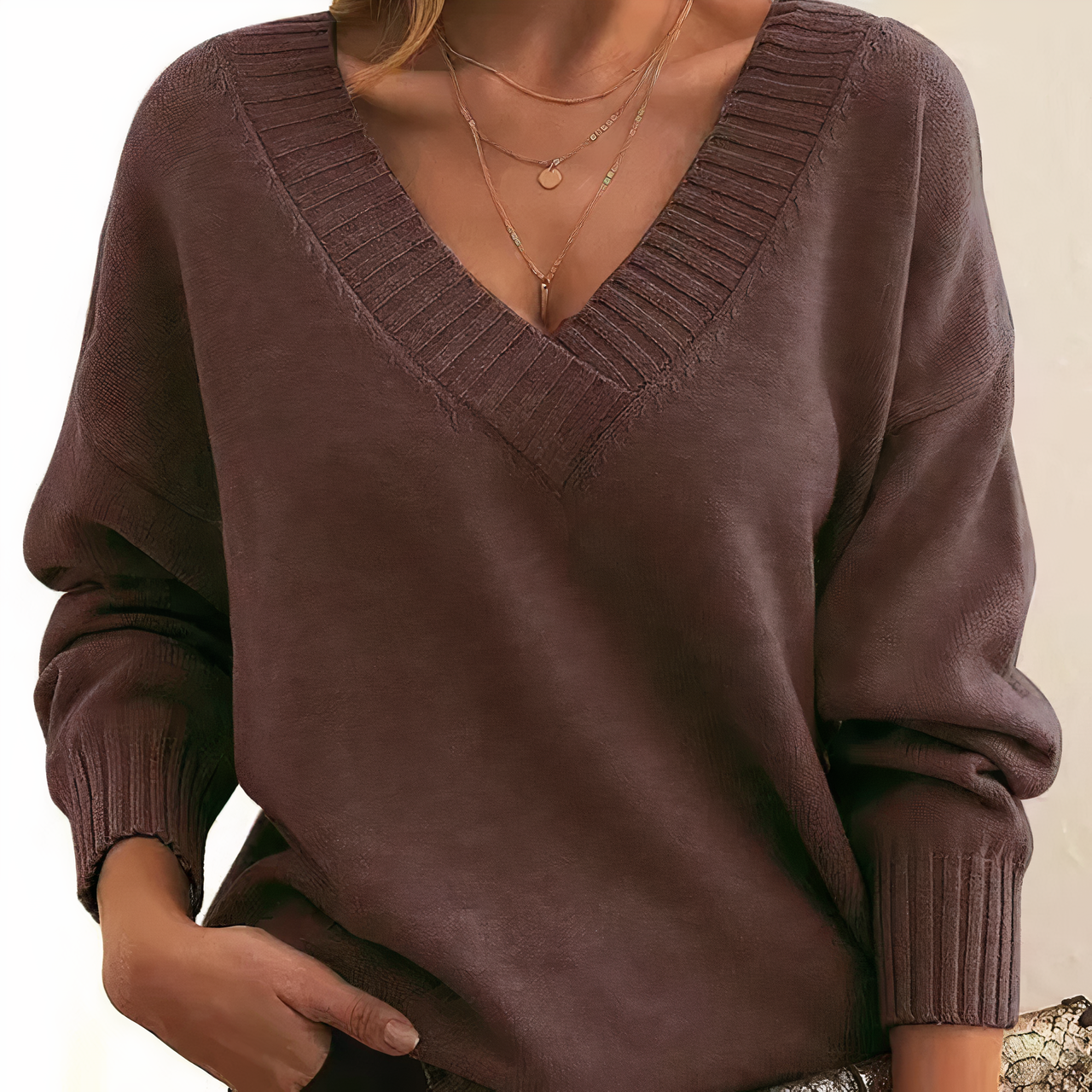 Krohn-e | Kaschmirpullover - Modisch & Ultra-weiches Strick