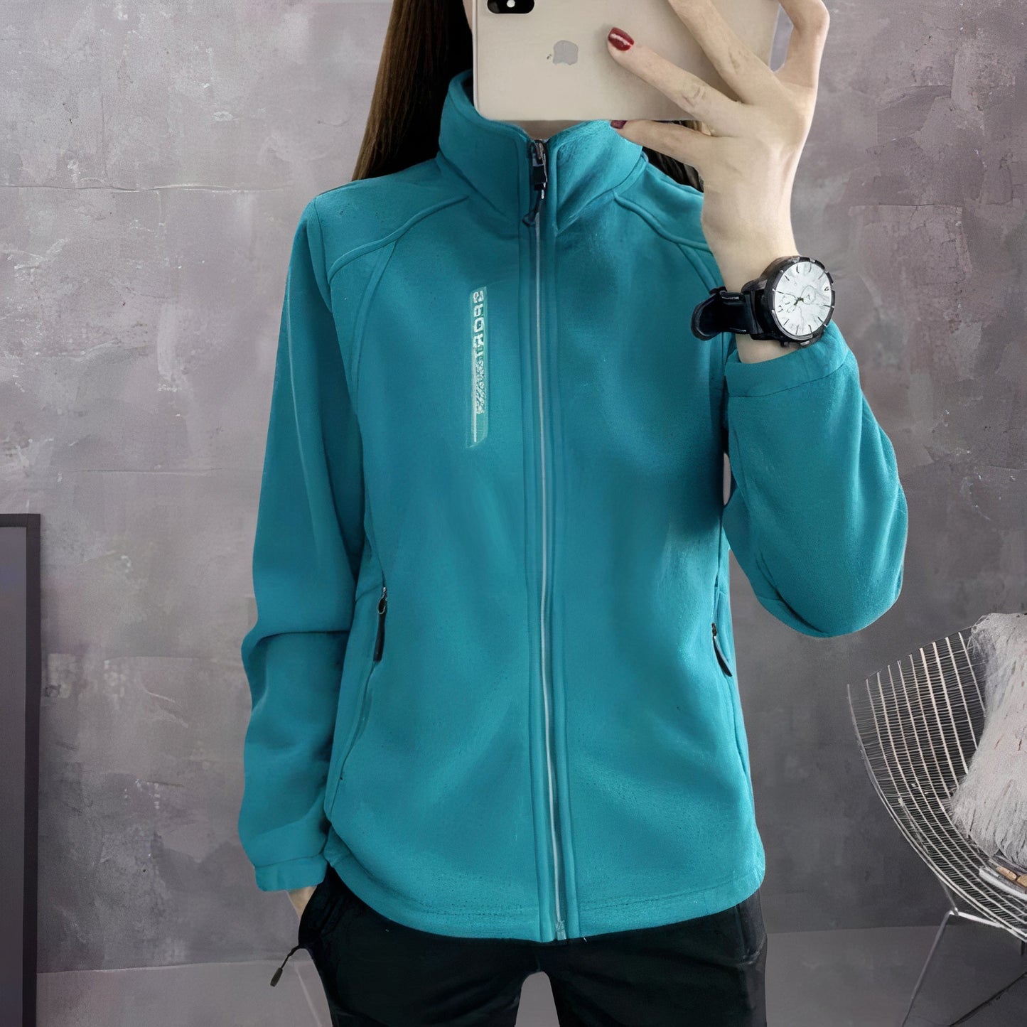 Ava: Sportive Damen Fleecejacke