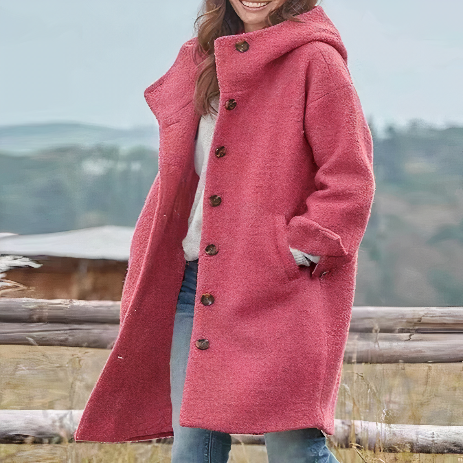 Krohn-e | Jacke - stilvolle lange Damenjacke für jede Jahreszeit