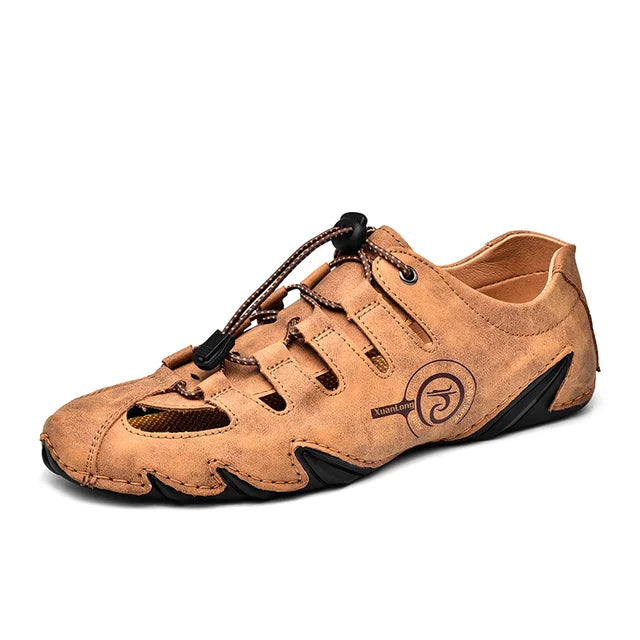 Sommerliche Herren-Slipper von UrbanEase, atmungsaktiv