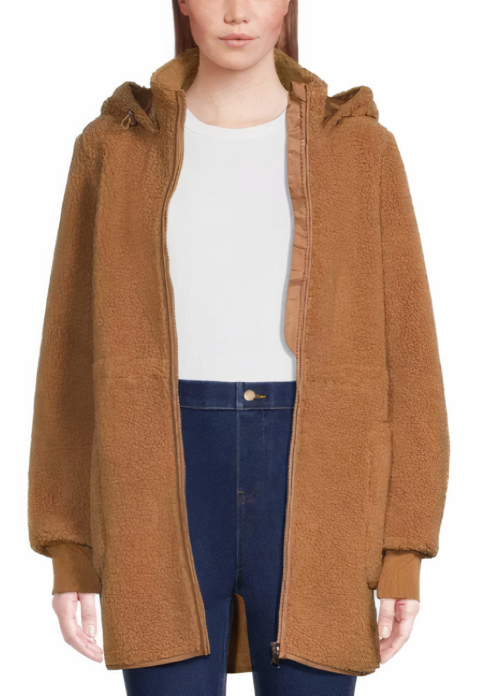 Damen Winterjacke Alise aus elegantem Fleece