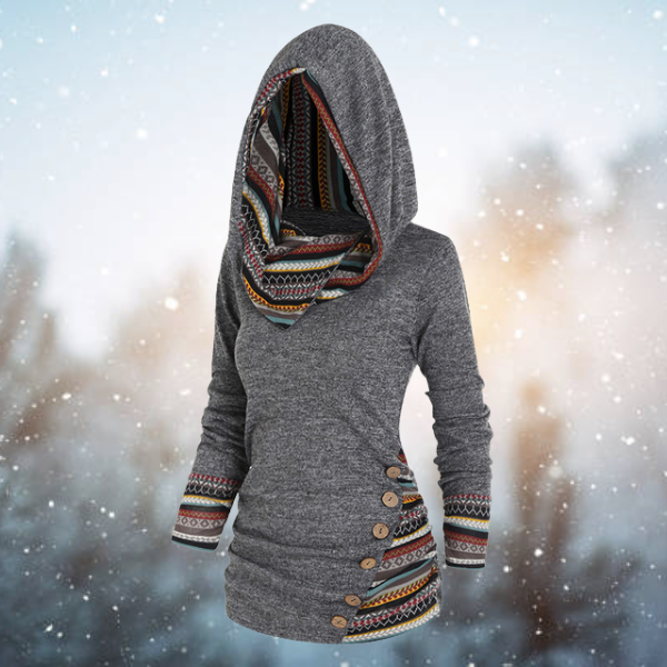 Ella Tribal Hoodie