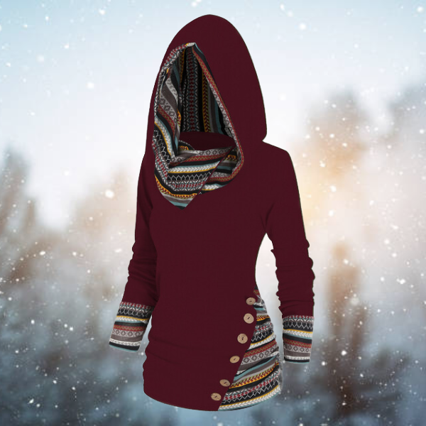 Ella Tribal Hoodie