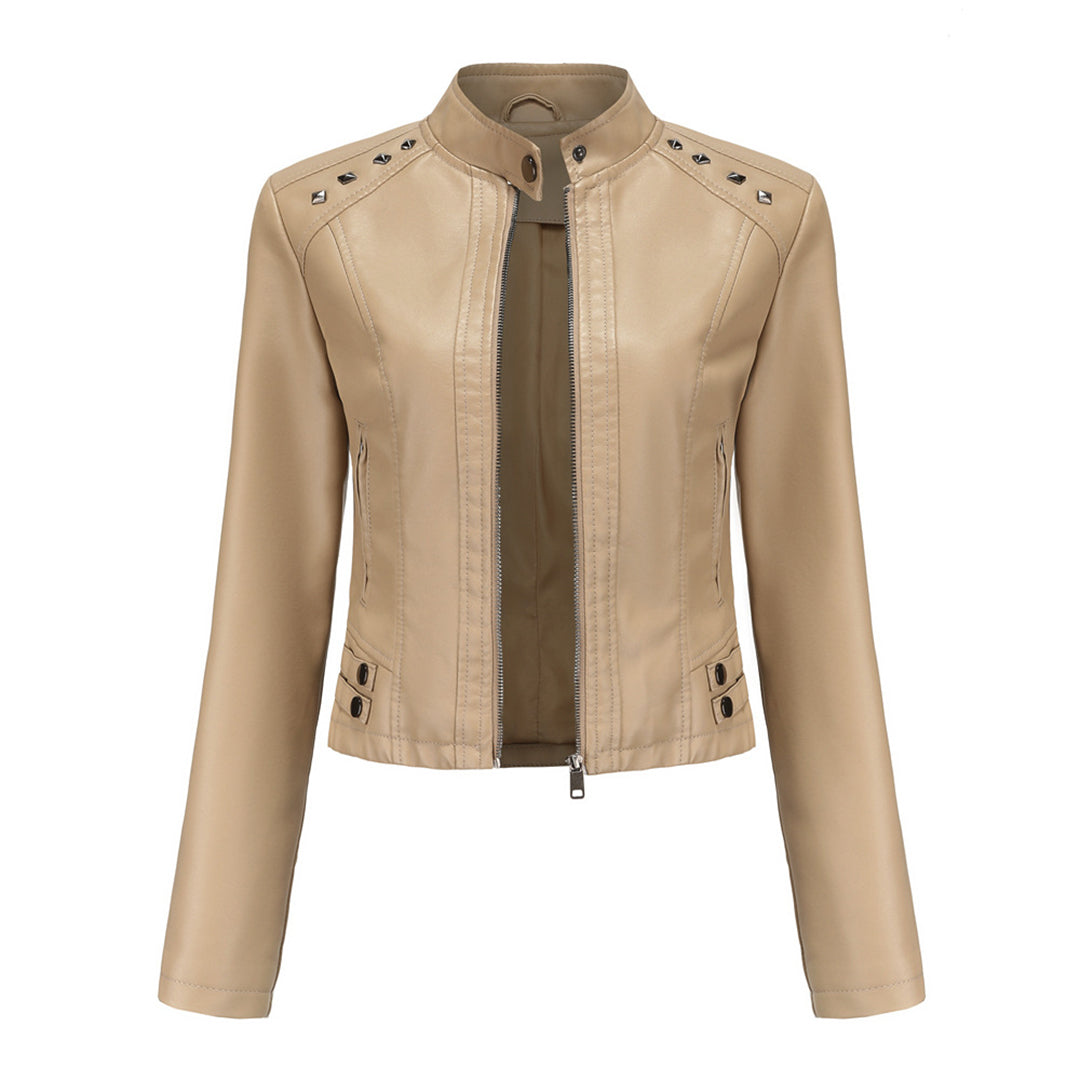 Krohn-e | Stylische Lederjacke für die Herbstsaison