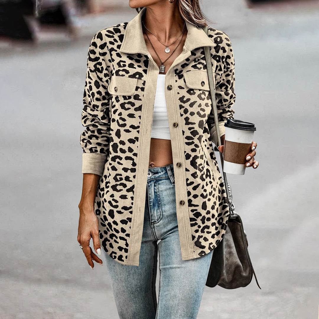 Krohn-e | Trendige Leopardenjacke