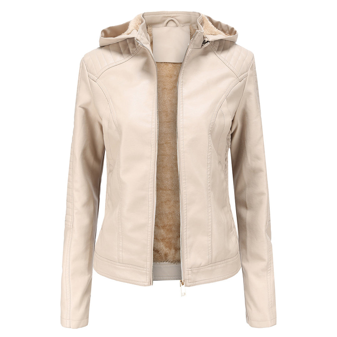 Edle Lederjacke MIRJETE für einen klassischen Stil