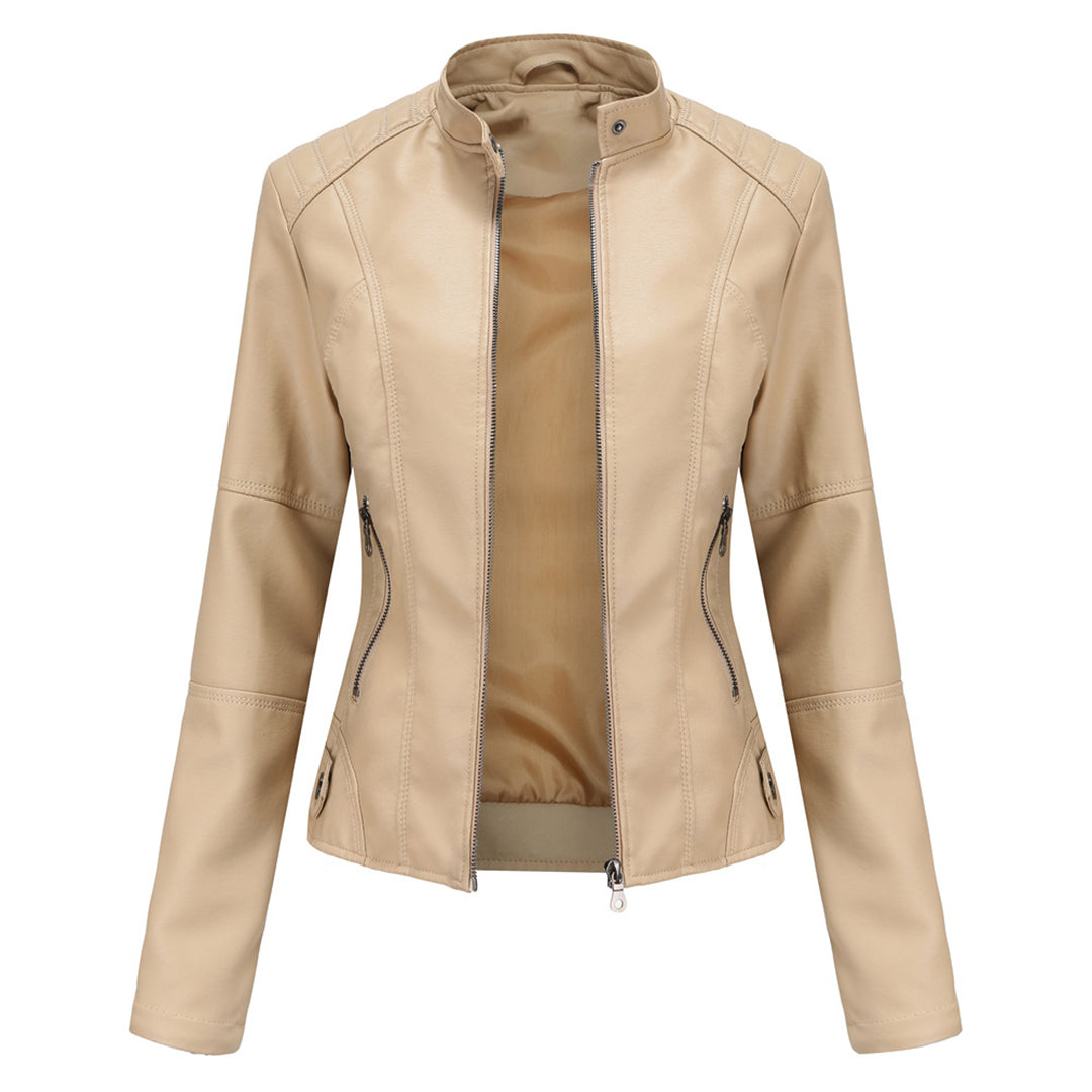 Krohn-e | Klassische Bikerjacke aus Leder