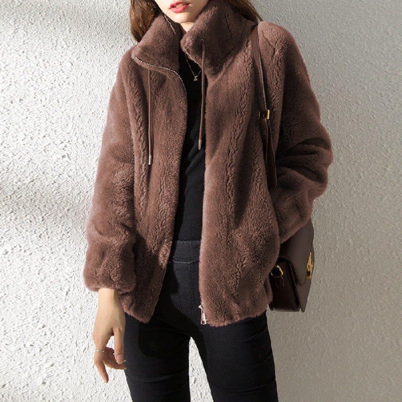 Krohn-e | Stylische Damen Teddyjacke Weich und Bequem