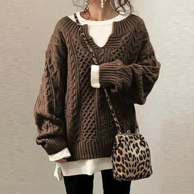 Elegantes Strickpullover-Modell "Signe"