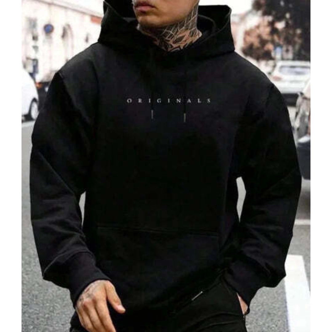 Herren Kapuzenpullover mit Kordelzug