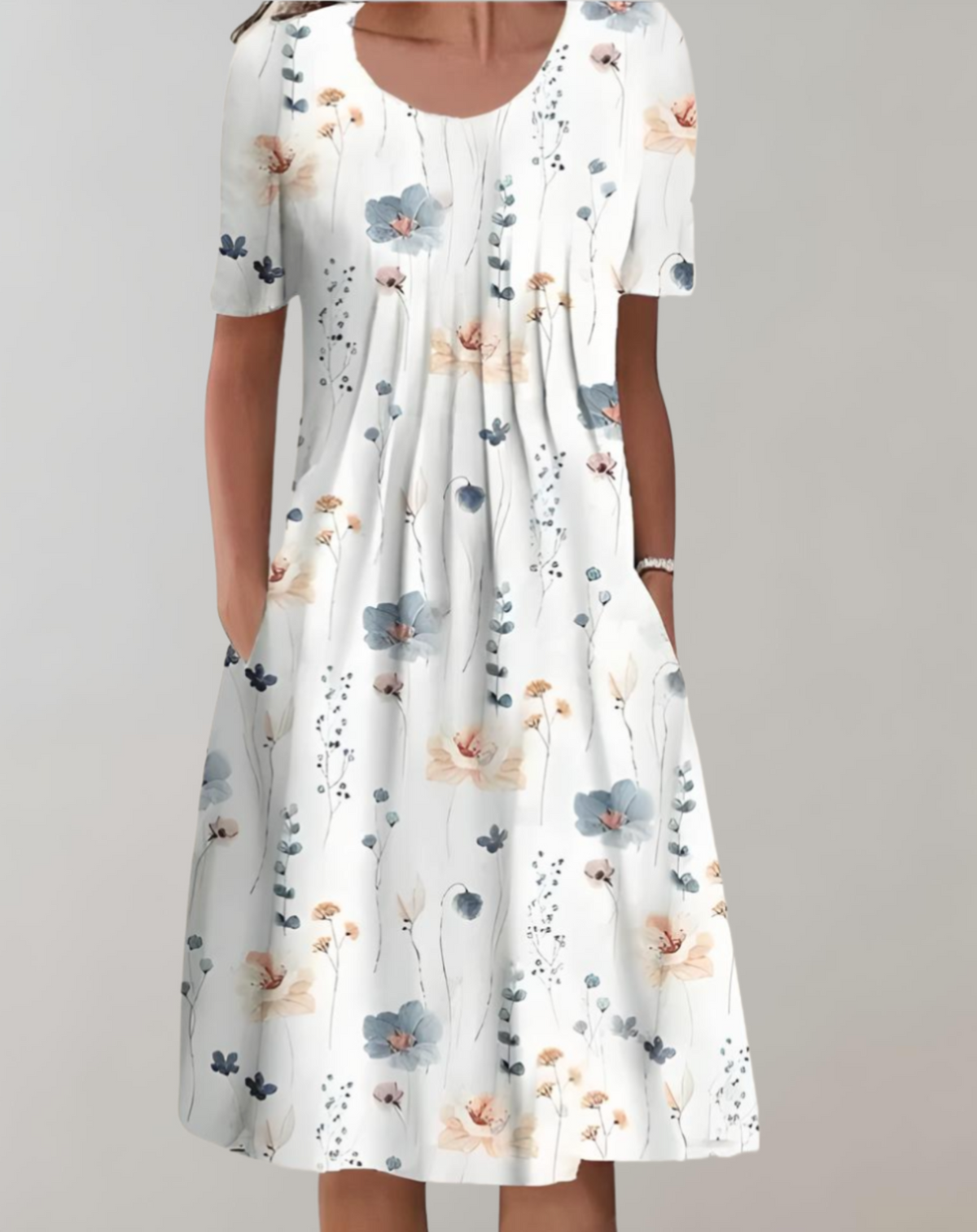 Midikleid im böhmischen Stil - Era