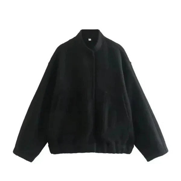 Avelena Oversized Bomber Jacket
