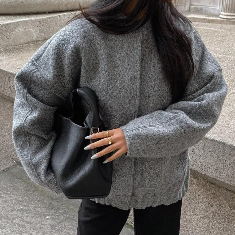 Oversized Bomberjacke für Damen, Herbst & Winter