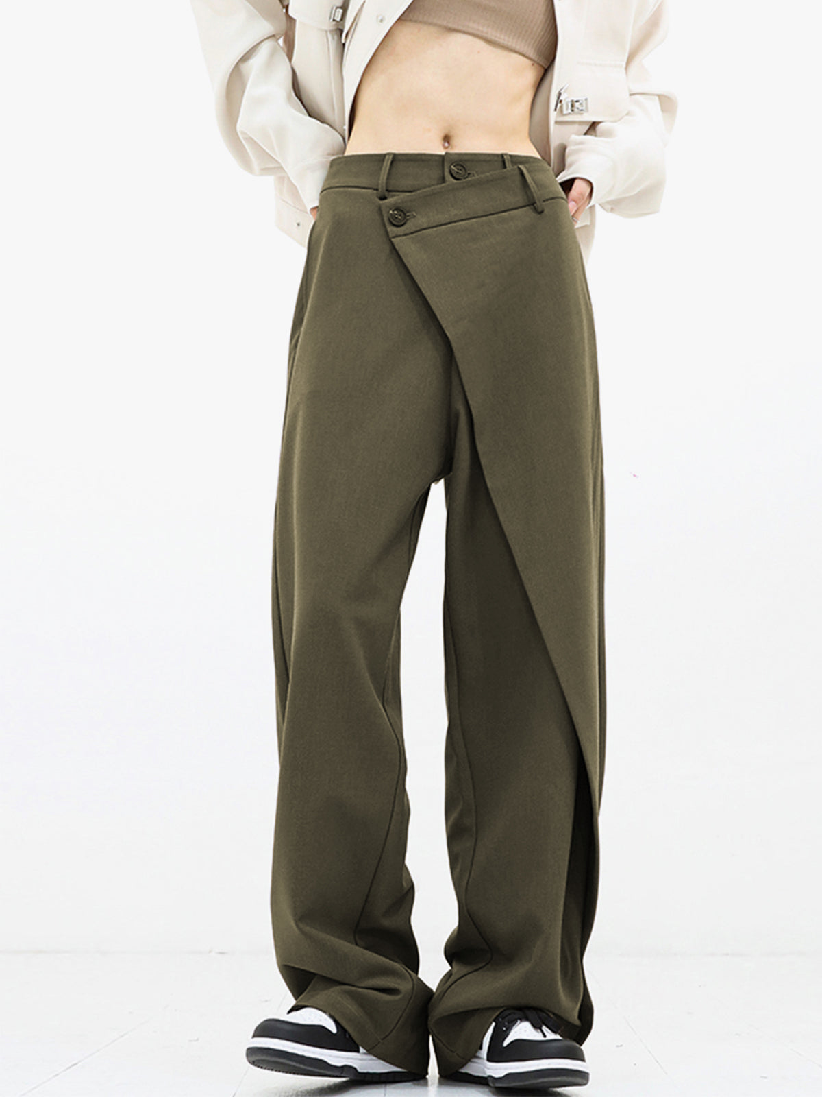 Krohn-e | Asymmetrische Weite Hosen