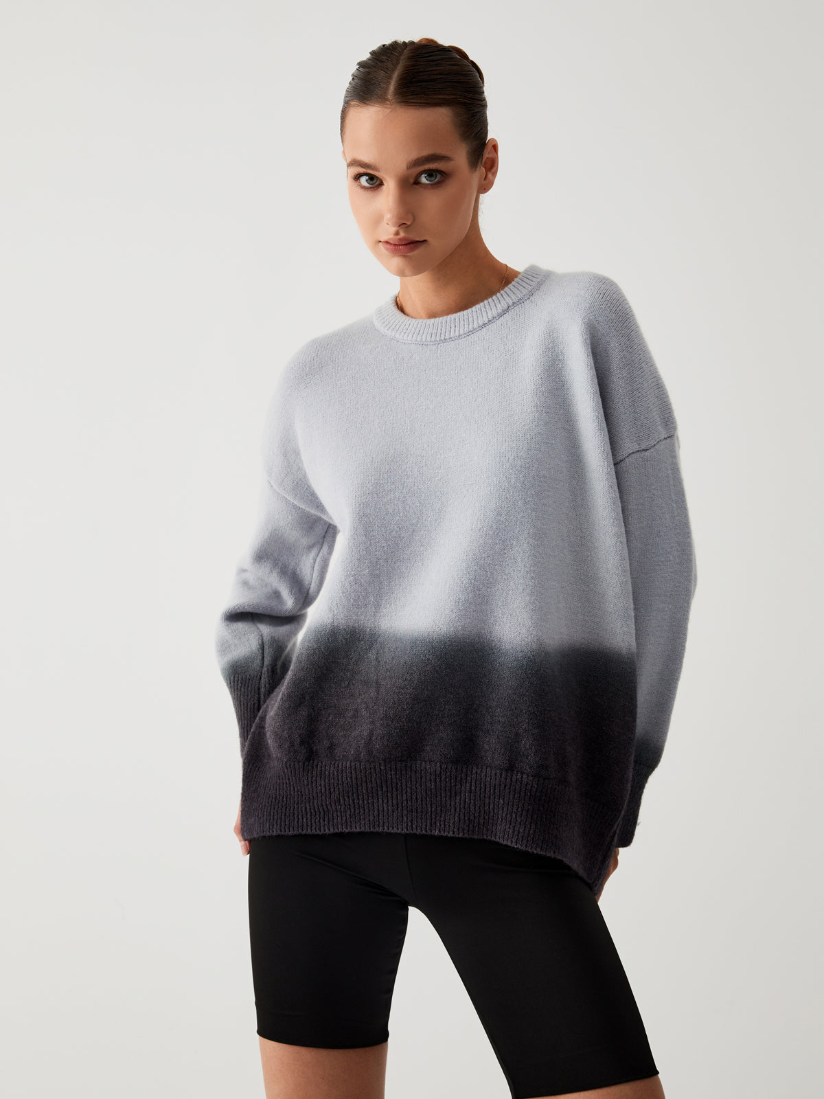 Krohn-e | Ombre Pullover Übergröße