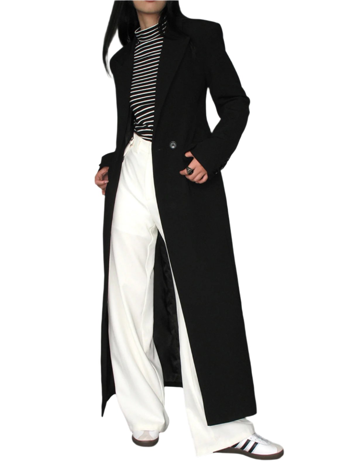 Krohn-e | Langmantel mit Zeitloser Eleganz für Frauen