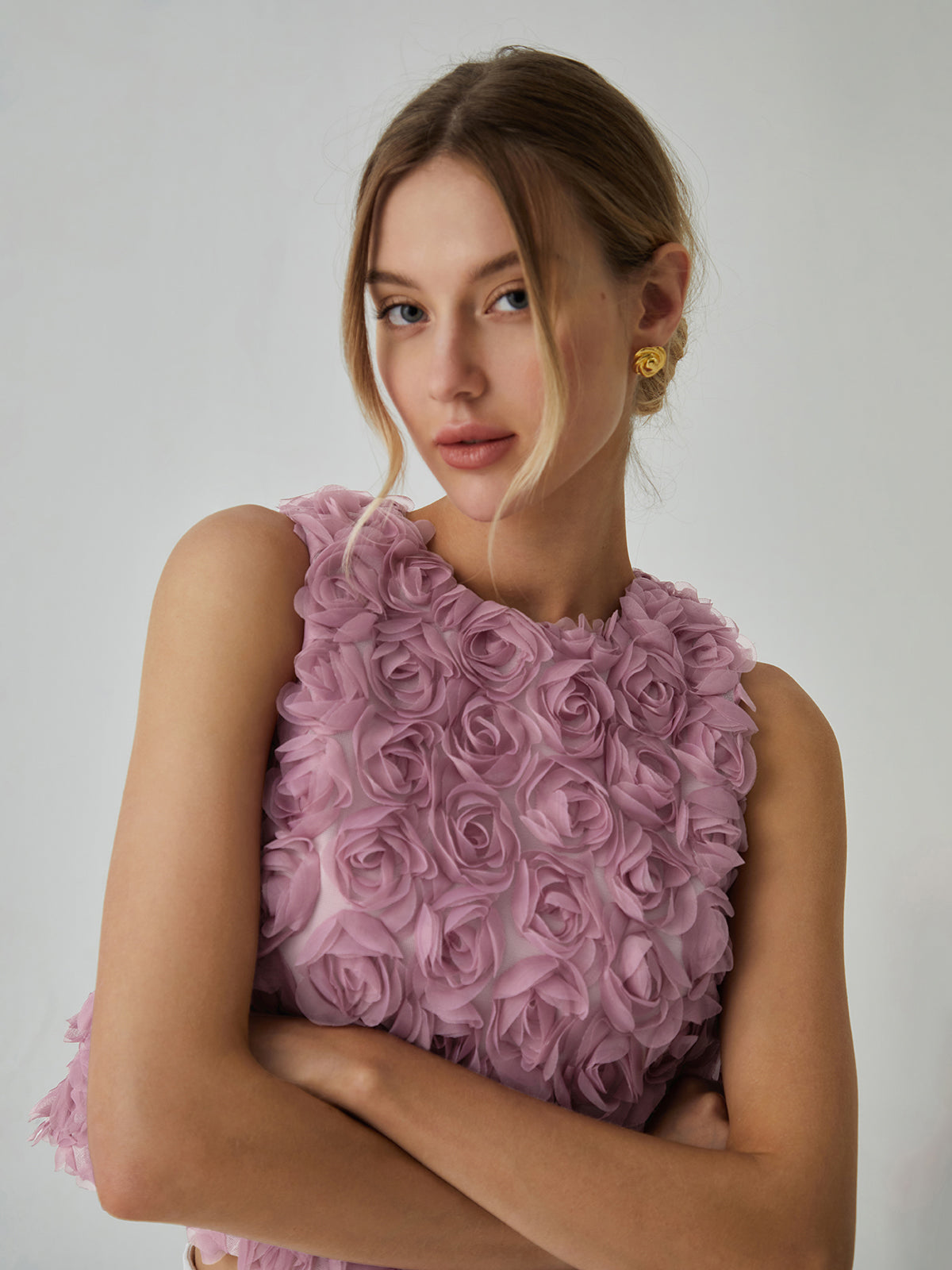 Romantische Bluse von Fudus in mehreren Farben