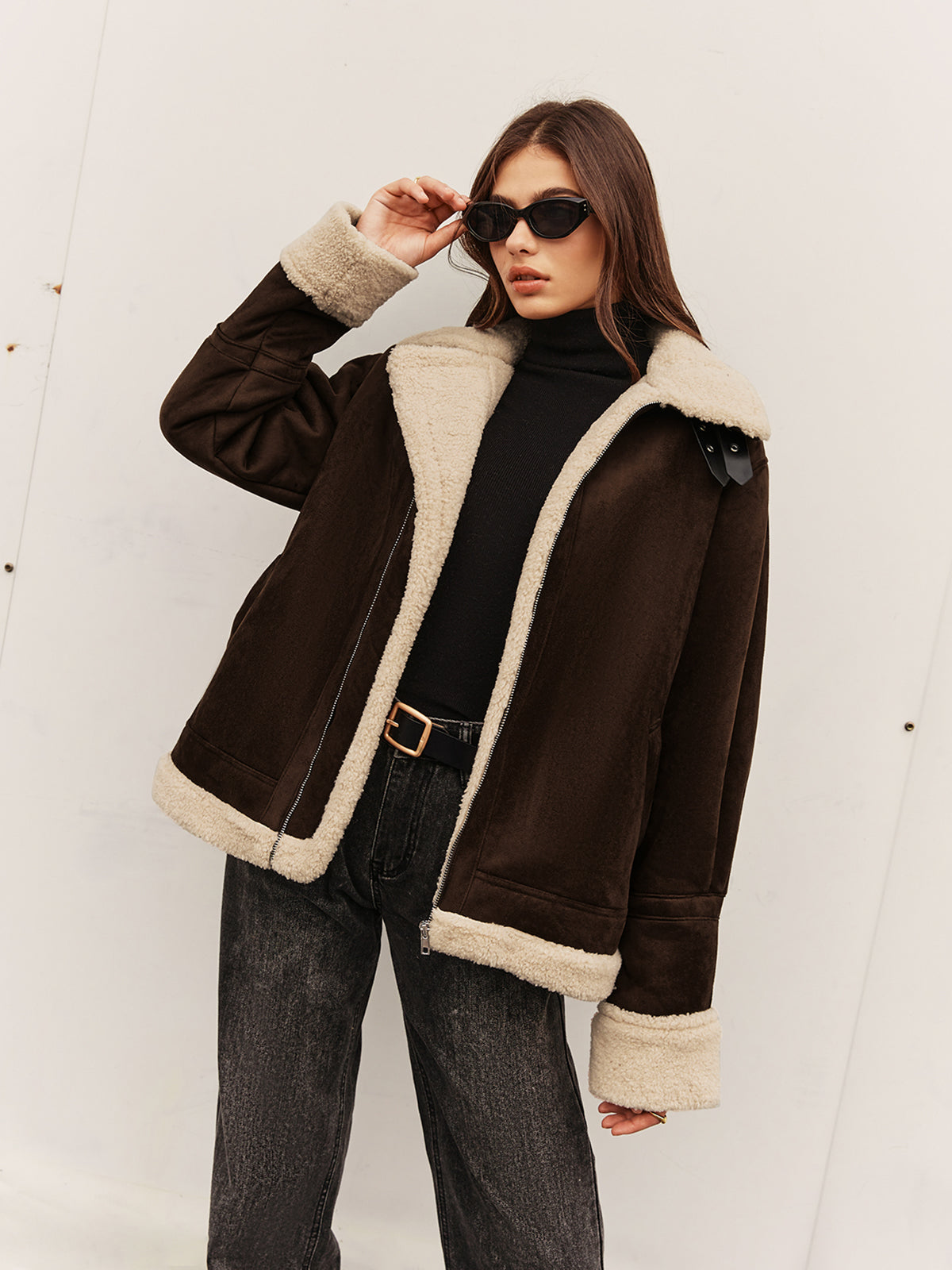 Krohn-e | Vintage Jacke Braun für Frauen